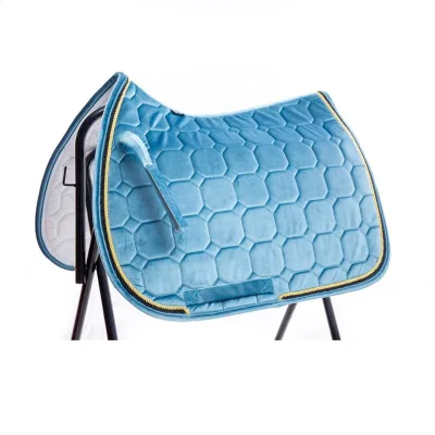 Beautiful Satin Cloth Velvet Full Saddle Pad Saddle Blanket