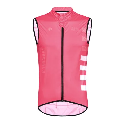 OEM Soft Team Cycling Windproof Vest Custom High Quality Bicycle Vest Moisture Wicking Riding Windproof Vest