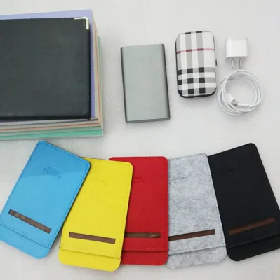 New Arrival Customized Felt Card Storage Bag Mobile Phone Pouch Bag for Women