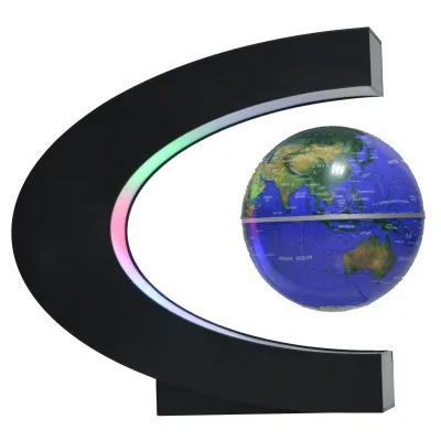 Hot Selling LED Magnetic Floating Custom Rotating Angle Light Globe Led Lights Levitating Globe