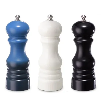 Manual Gradient Color Sichuan Pepper Coarse Salt Mill Ceramic Grinding Core Pepper Grinder and Seasoning Plastic Mill