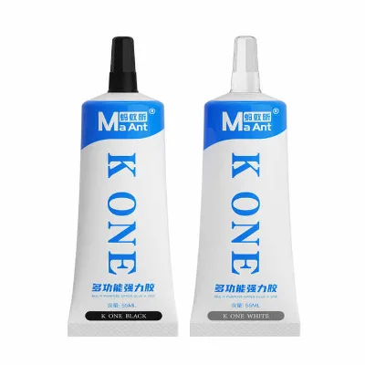 MaAnt K-ONE Multifunctional Adhesive Black White Multi Purpose Glue High Flexibility Strong Fit Low Odor Structural Adhesive