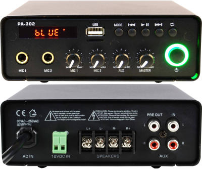 Speaker Power Amplifier Desk Small Amplifier for Portable Power Amplifier