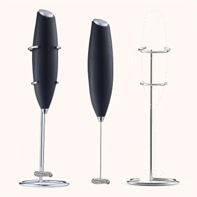 Coffee Milk Frother Handheld Foam Maker Lattes Whisk Drink Mixer