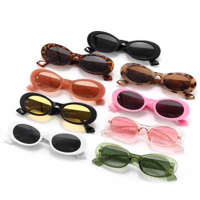 New Fashion Custom Sunglasses Vintage Oval Round Retro Eyeglass Rectangular Frame Glasses Sunglasses Women