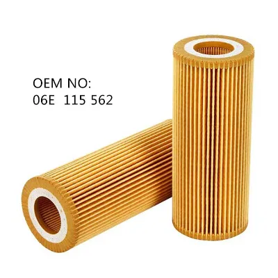 New BULET High Quality Engine Oil Filter 06E115562 06E115562A 06E115562G 95810722000 for Audi 3.0 V6 TSI Hybrid Cars 10000 Miles