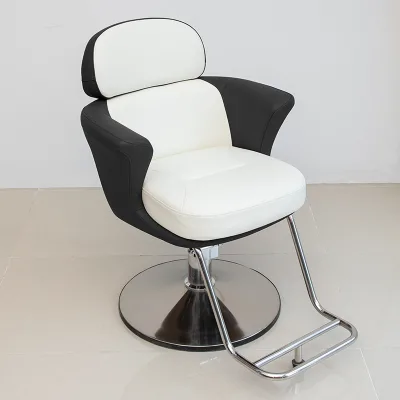 Hair Salon Equipment French Design Salon Barbershop Barber Chairs Hairdresser Used Men Hydraulic Friseur Stuhl Poltrona Barbiere