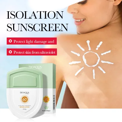 Sunscreen SPF 60 Anti-UV Body Whitening Cream Physical Sunscreen Lotion Sunblock Anti-oxidation for Face and Body