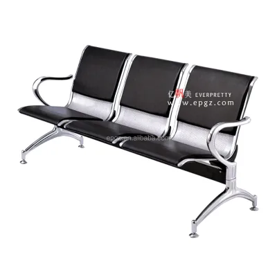 Modern Public Area Waiting Room Chair Airport Tandem Seating