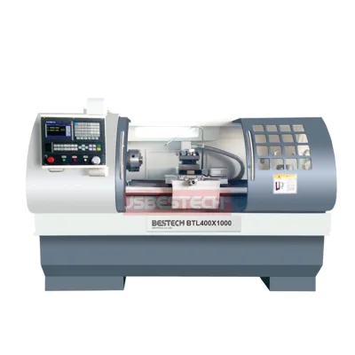 CK6140 Taiwan swiss Type Gang Tool Cnc Lathe Machine with bar Feeder