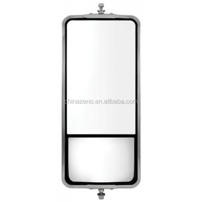 Door Mirror W/ Convex End Heated with Light for American Truck