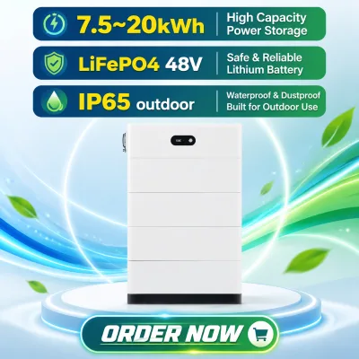 ODM OEM Ride a Cell 10kWh 48V 200Ah LiFePO4 Battery 15kWh Lithium Battery for Solar Inverter Energy Storage Battery Pack