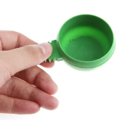 Round Bird Feeding Bowl Bird Cage Universal Wire Cage Feed Box Bird Supplies