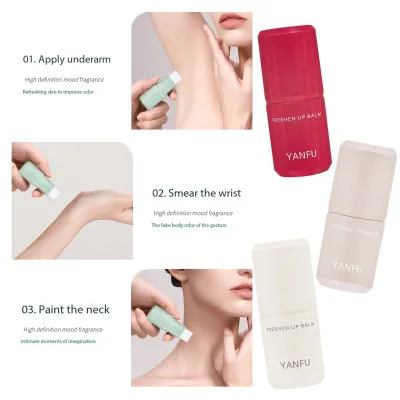 Hot Selling Long Lasting Fresh Fragrant Small and Portable Student Fragrance Body Anti Sweat Cream New Armpit Odor Removal