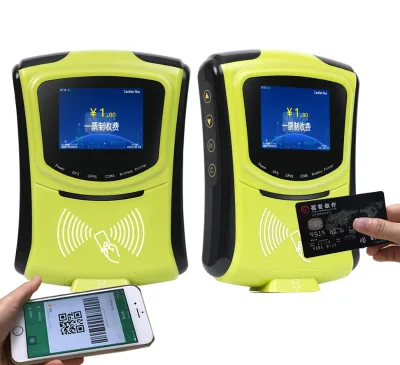 4G GPS Barcode Scanner Smart Card Reader Writer Bus Card Validator Fadctory Bus POS System
