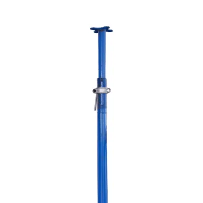 Q235 Painted Powder Coated Telescopic Shoring Jack Post-Adjustable Steel Support Prop for Warehouse Workshop Hotel