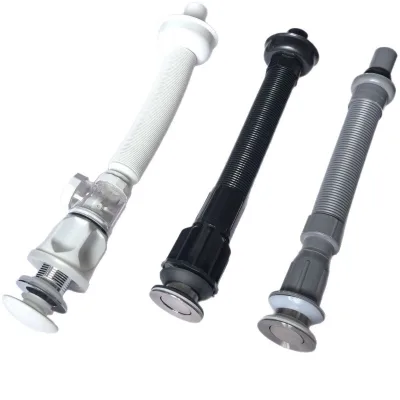 Wholesale Modern Minimalist One-piece Drain Assembly Complete Set Pipes Basin Kit Electroplated Odor-proof Quick-install