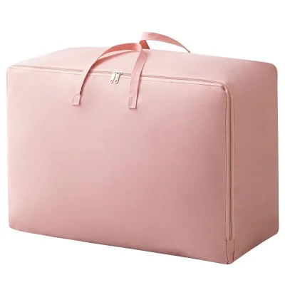 Wholesale Heavy Duty Large Size Quilt Blanket Storage Bag Wardrobe Clothes Dust Proof Fabric with Sewing Technics