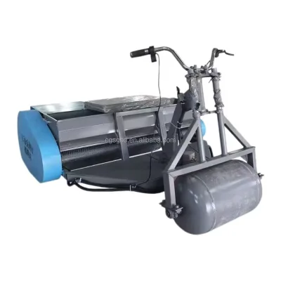 Electric Emery Spreader Plant Basement Floor Construction Cloth Machine Lawn Sand Machine Feeding Uniform Electric Spreader