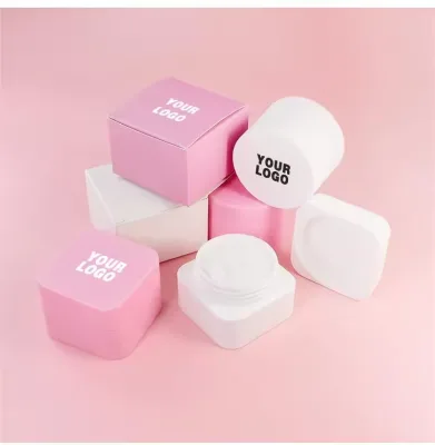 Custom Logo Wholesale New Large White pink Box Brow Styling Wax Lasting Wild Eyebrows Styling Gel