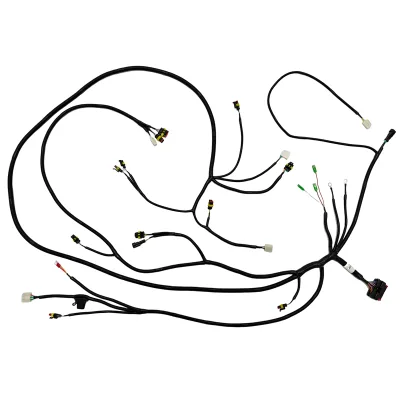 Customized 48 Volts Golf Cart Wire Harness Universal Power Cord Golf Cart System Upgrade Golf Cart Cable Wire Assembly