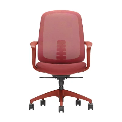 Ergonomic Office Chair Breathable Back Mesh Skin-Friendly Adjustable Height Swivel Design Office Chair