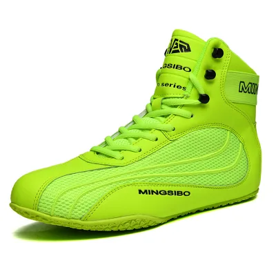 Boxing Shoes Sports Combat Training Fighting Shoes Men and Women Adult Gym Weightlifting Wrestling Shoes