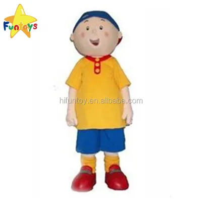 Funtoys CE Custom Caillou Human Boy Mascot Costume