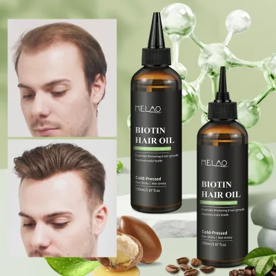 Hair Density Improvement Vitamin Complex Intensive Nutrition Silky Lightweight Texture Weak Hair Roots Biotin Hair Oil
