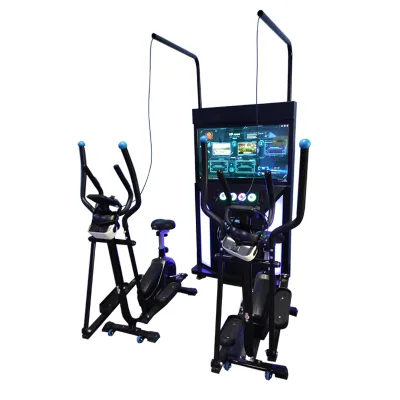 . Hot selling vr exercise bike game vr sport racing bike for gym racing vr bike simulator for fitness
