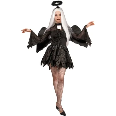 Fallen Angel Dress Halloween Cosplay Costume Dark Angel Costume for Women