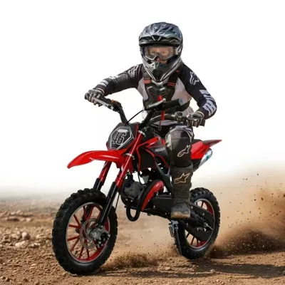 Factory Wholesale Kids Dirt Bike off Road Gas Dirt Bike Under 50CC 25mph Max Speed Bulk Supply USA Warehouse