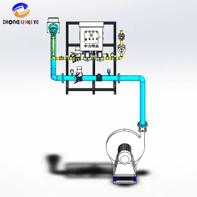 TJ0200 Industrial Burner Natural Gas/liquefied Gas Efficient Low Nitrogen Gas Burner Key Boiler Part