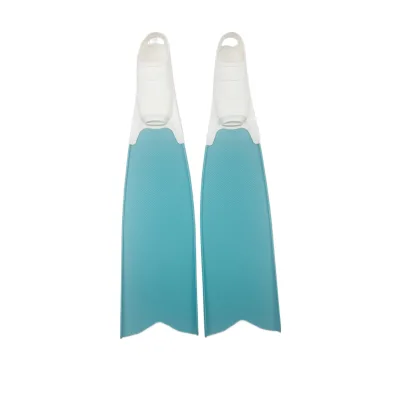 Ocean Fin Foot Pockets Custom logo Color Professional Adult Carbon Fiber Training Spearfishing Long Diving Freediving Fins