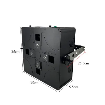 ILDA Laser4 Beam 25kpps * 4 Head Animation Stage Laser Lights Moving Head Laser