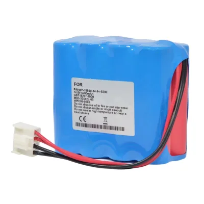 Imported Cells for CONTEC ECG1201 ECG1201G ECG-1112 ECG-1114 WP-18650-14.4-5200 WPC09-0092 M05-32442L-05 Battery