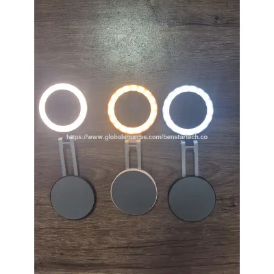 Portable 360 LED Selfie Ring Fill Light Vlog Video Shooting Phone Ring Light Led Mini Ring Light for Phone Fill Light for mobiles