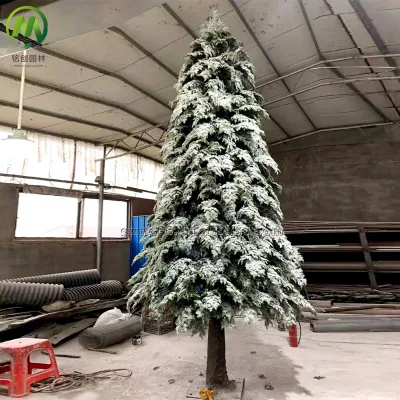 Large Artificial Pine Tree Christmas Decorative Faux Tree Outdoor Artificial Cedar Trees for Garden Landscaping