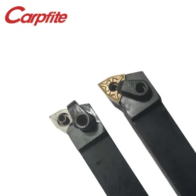 External Tools Lathe Turning Cutting Tools with Triangle Shim Tungsten Carbide Insert