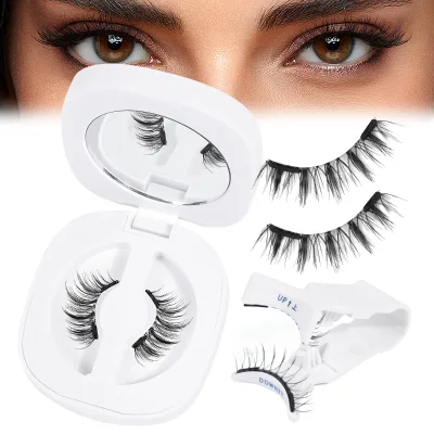 Magnetic Lashes No Glue Needed Kit 3d Natural Reusable Natural Look Magnetic Lashes With Applicator