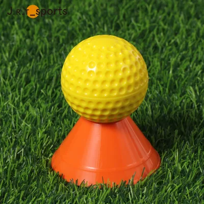 Wholesale Official Size 9 Inch 5 OZ Yellow Pitching Training Dimple Baseball Balls