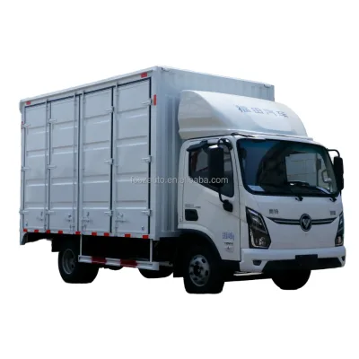 China Factory Foton 4x2 Light Electric Cargo Truck 5 Ton High Quality Small Elecyric Cargo Trucks for Sale