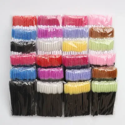 Lash 50 Pieces/Bag Lash Cleansing Brush, Makeup Brushes, Wholesale Disposable Mascara Wand Eyelash Brush