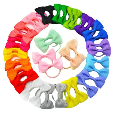 Grosgrain Ribbon Hair Bows Girls Hair Accessories for Easter