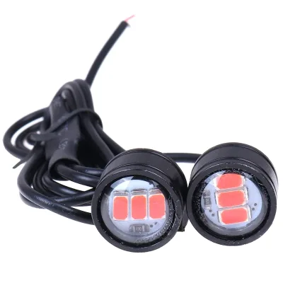 Motorcycle Eagle Eye Flash Light 12v Motorcycle Led Strobe Lights Warning Brake Aluminum Lamp Spotlight