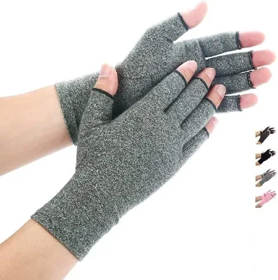 Hot Selling Cotton Spandex Compression Arthritis Glove for Hand Pain Relief, Reducing Swelling