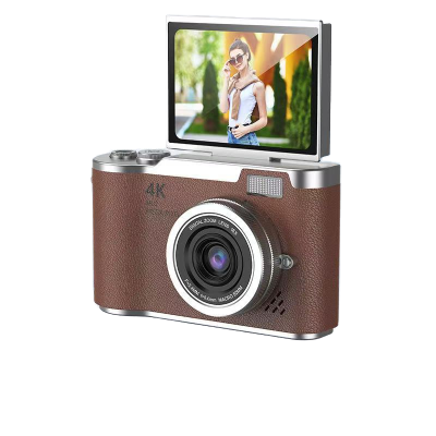 4K Digital Camera High Pixel HD Selfie Uploadable Phone Student Travel Photography Retro CCD 2"-3" Screen kids camera
