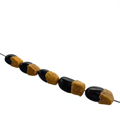 Natural Bodhi Raw Seeds Handmade DIY Bodhi Bracelet Buddhist Prayer Beads Ethnic-Style Crafted Car Pendant Black/Yellow China
