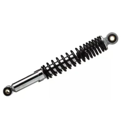 Motorcycle Suspension Parts Chromed Motorcycle Shock Absorber for Motorcycle Honda Biz 125cc and Biz/pop 100cc - Black Spring
