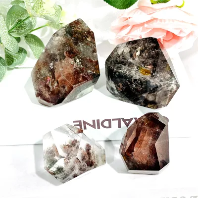 Natural Garden Quartz Free Form Healing Stones Crystal Tumbled Palm for Sale